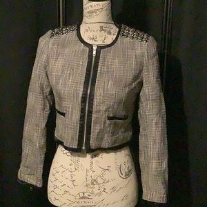 NWT h&m crop jacket